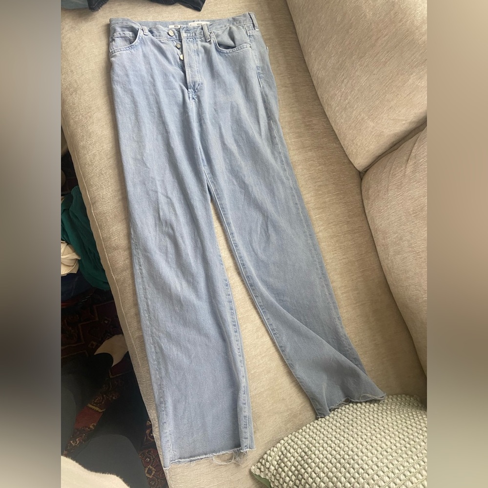 MANGO Nora Wide Leg Jean